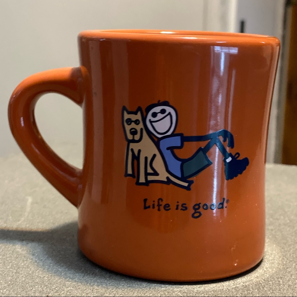 LIFE IS GOOD COFFEE MUG